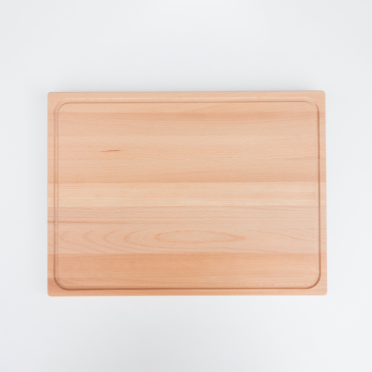 THICK BEECH CUTTING BOARD WITH GROOVE