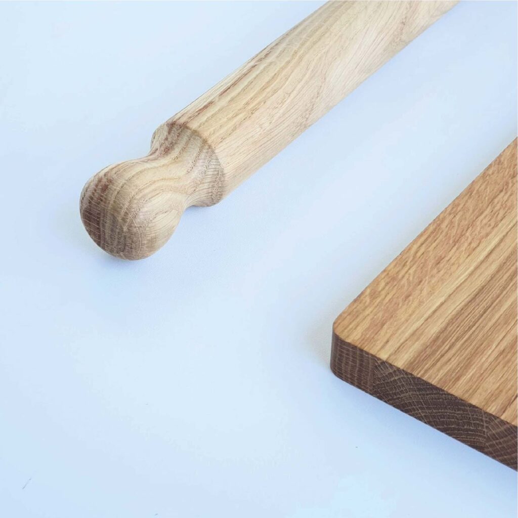 oak cutting board rolling pin (20)
